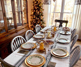Cotton Striped Tablecloth - Rectangle Tablecloths