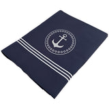 400TC Cotton Anchor Embroidery Boating Sheet Set