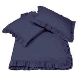400TC Cotton Sateen Ruffle Sheet Set