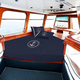 400TC Cotton Anchor Embroidery Boating Sheet Set