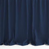 400TC Cotton Sateen Solid Textured Ruffle Bedspread Set