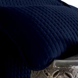 Square Knitted Cotton Coverlet