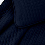 Square Knitted Cotton Coverlet