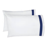 400TC Border Frame Cotton Sateen Pillowcases (Set Of 2)