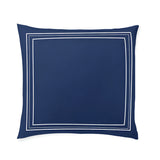 400TC Cotton Classic Luxurious Embroidery Sateen Solid Pillow Sham