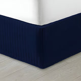 400TC Cotton Vertical Quilted Tailored Bed skirt