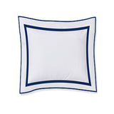 400TC Embroidery & Border Cotton Sateen Solid Euro Sham