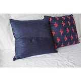 Flamingo Embroidery Pillow Cover (Set of 1)