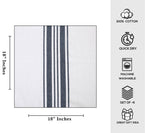 Restaurant Napkins - Set of 6 Bistro Napkins