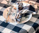 Navy Blue Tablecloth