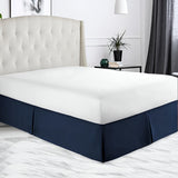 400TC Sateen Solid Cotton Tailored Bed Skirt