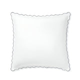 400TC Cotton Small Scallop Embroidery Euro Sham
