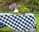 Navy Blue Tablecloth