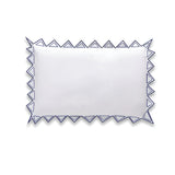 Ashley 400TC Cotton Traingle Embroidery Sateen Solid Pillow Sham