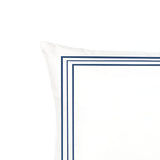 400TC Cotton Classic Embroidery Sateen Solid Pillow Sham