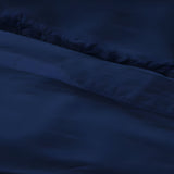 400TC Cotton Sateen Solid Fringe Duvet Cover Set