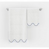 Scalloped Embroidered Bath Towels (Set of 2)