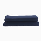 400TC Luxurious Triple Embroidery Sateen Solid Cotton Fitted Sheet