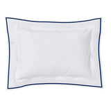 400TC Embroidery Cotton Sateen Solid Duvet Cover Set