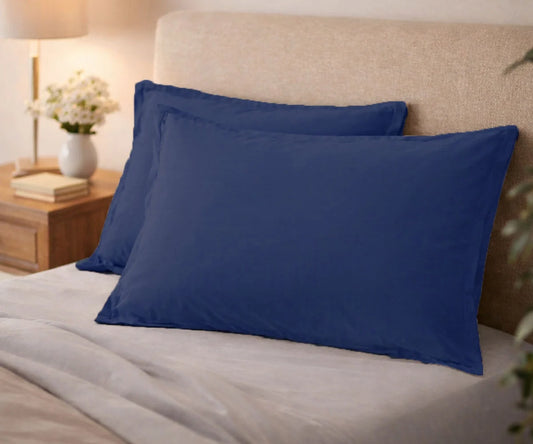 Navy Blue Pillow Cases