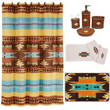 Socorro 9PC Bath Accessory and Mesa Towel Set