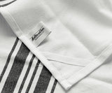 Black Kitchen Towels - Striped Tea Towels