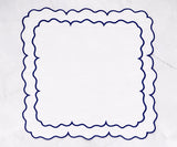 White Embroidered Napkins