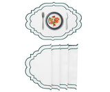 Oval Placemats Set of 4 - Cotton Placemats