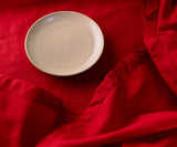 Red Round Tablecloth