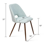 Edwin Modern Upholstered Dining Chair (Set of 4)