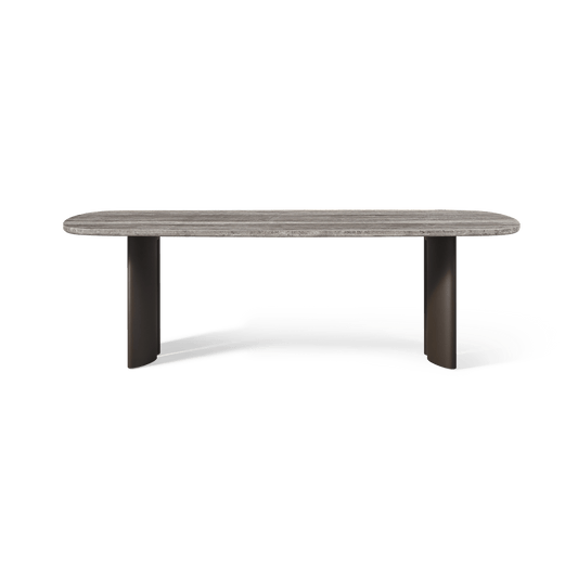Newport Aluminum Dining Table 84"