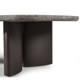 Newport Aluminum Rectangle Coffee Table 76"