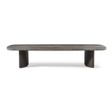 Newport Aluminum Rectangle Coffee Table 76"