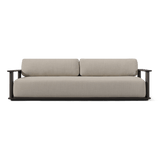 Newport Aluminum Sofa 108"