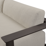Newport Aluminum Sofa 96"