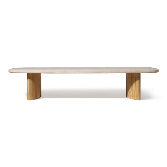 Newport Teak Rectangle Coffee Table 76"