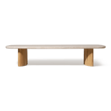 Newport Teak Rectangle Coffee Table 76"