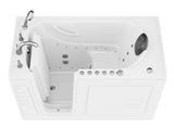 ANZZI Nimbus Series 30" x 59" Therapeutic Walk-In Tub with Microbubbles Hydrotherapy, Heated Backrest, Fast Drain, Chromatherapy, Aromatherapy, and Quick Fill Faucet