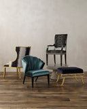 Garson Gold Armchair, Otunga Kona