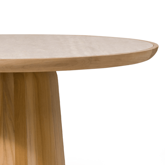 Nova Teak Round Dining Table 48"