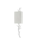 Baneberry White Wall Sconce, Right