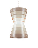 Graduation Small Taupe Chandelier
