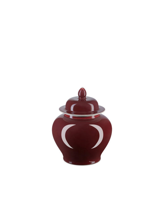 Oxblood Small Temple Jar