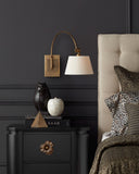 Ashby Brass Swing-Arm Wall Sconce