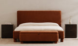 Ichigo King Bed Deep Orange
