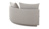 Rosello Corner Chair Light Grey