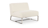 Jules Outdoor Accent Chair Off White