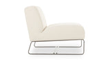Jules Outdoor Accent Chair Off White