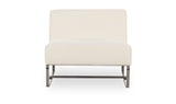 Jules Outdoor Accent Chair Off White