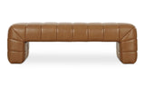 Verity Bench Tan Leather
